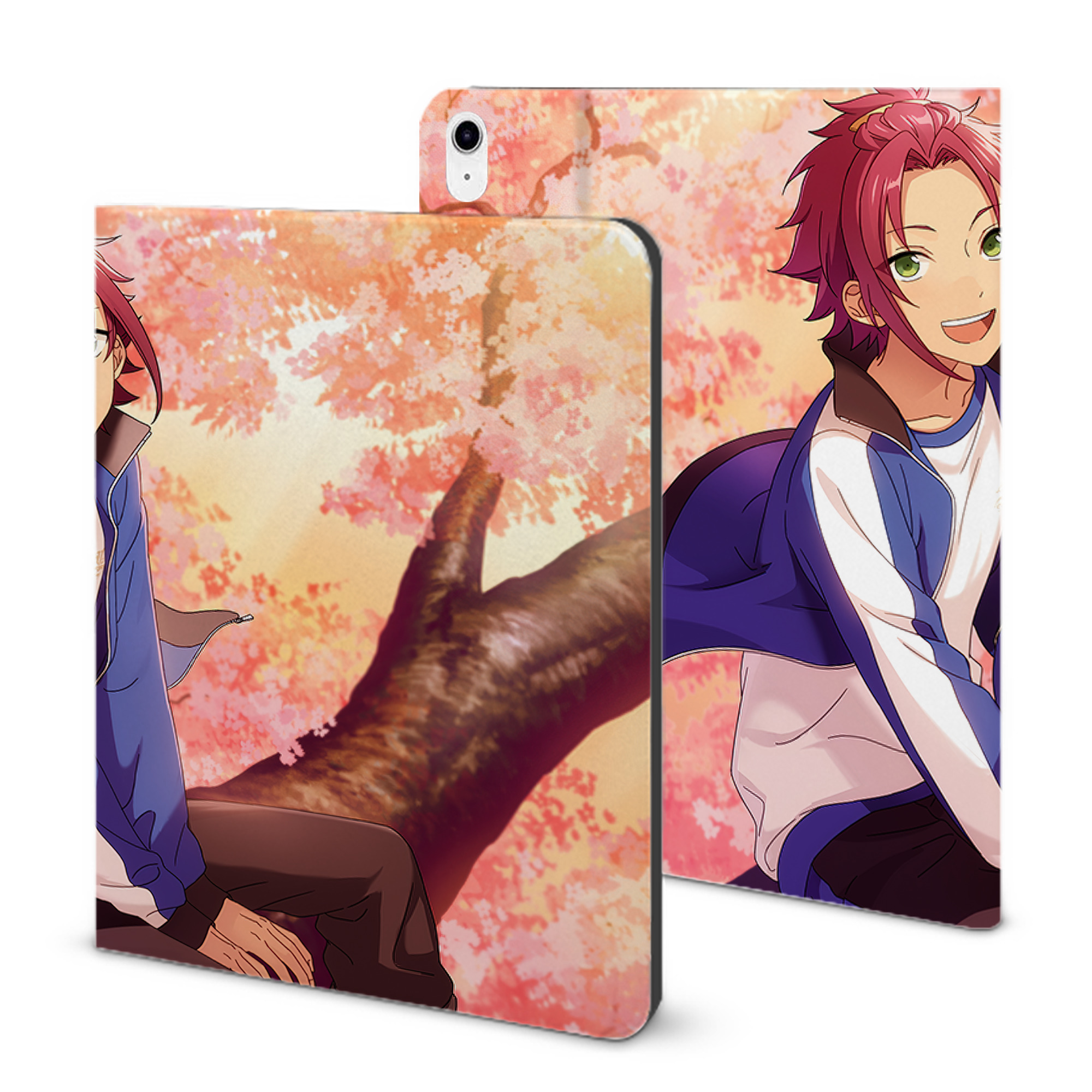 （画像用） あんさんぶるスターズ! Ensemble Stars IPad ケース ブック型 PUレザー TPU 耐衝撃 軽量 薄型 ペン収納なし 全面保護 IPad 各モデル対応